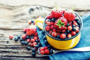 healthy nutrition berries