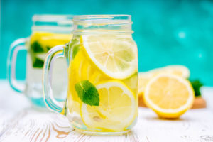 optimal hydration lemon water